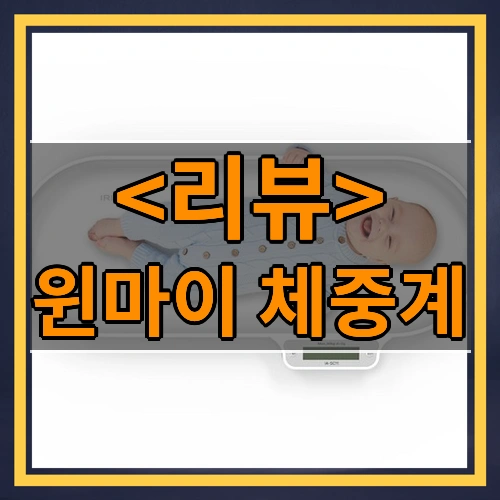 윈마이 체중계 리뷰 - 제품, 상품