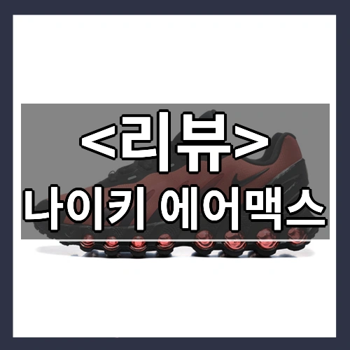 나이키 에어맥스 리뷰 - 제품, 상품