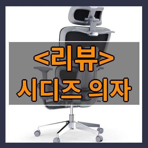 시디즈 의자 리뷰 - 제품, 상품
