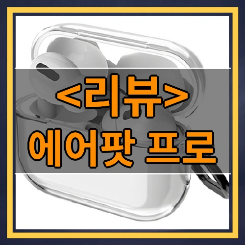 에어팟 프로 리뷰 - 제품, 상품