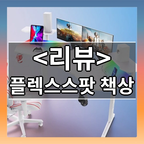 플렉스스팟 책상 리뷰 - 제품, 상품
